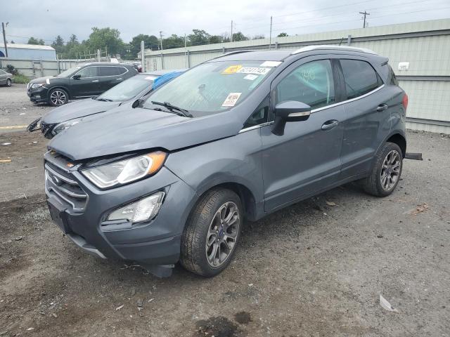 MAJ3P1VEXJC212087 - 2018 FORD ECOSPORT TITANIUM GRAY photo 1