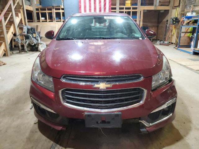 1G1PE5SB8F7209376 - 2015 CHEVROLET CRUZE LT BURGUNDY photo 5