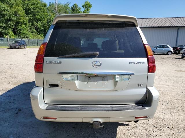 JTJBT20X240047168 - 2004 LEXUS GX 470 SILVER photo 6