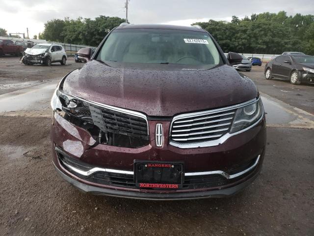 2LMPJ6JR9HBL51320 - 2017 LINCOLN MKX PREMIERE MAROON photo 5