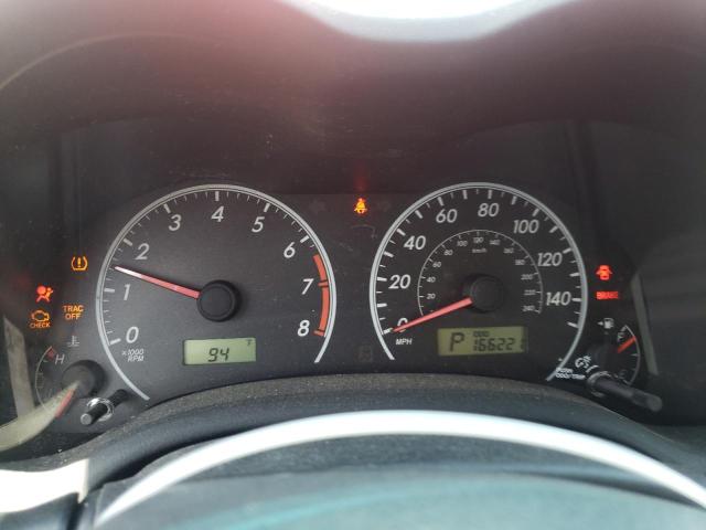 5YFBU4EEXDP123504 - 2013 TOYOTA COROLLA BASE 红色 照片 9