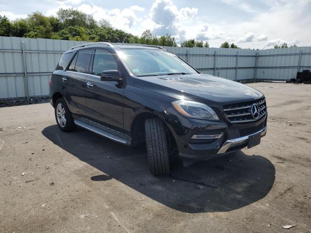 4JGDA5HB8EA329009 - 2014 MERCEDES-BENZ ML 350 4MATIC BLACK photo 4
