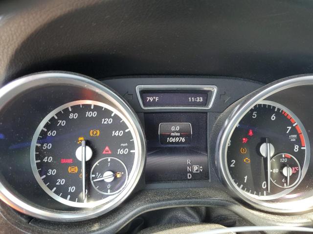 4JGDA5HB8EA329009 - 2014 MERCEDES-BENZ ML 350 4MATIC BLACK photo 9