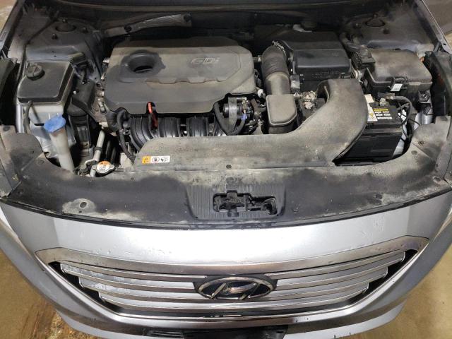5NPE24AFXHH558267 - 2017 HYUNDAI SONATA SE SILVER photo 11
