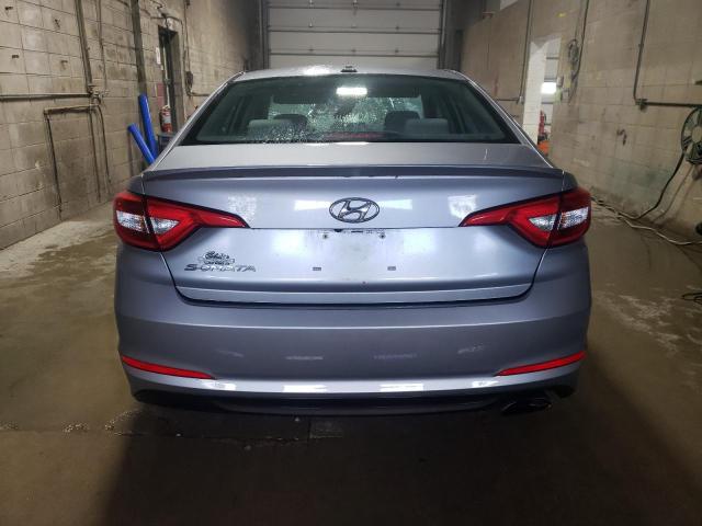5NPE24AFXHH558267 - 2017 HYUNDAI SONATA SE SILVER photo 6