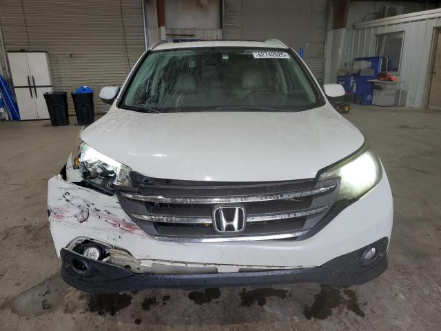 5J6RM3H73DL001432 - 2013 HONDA CR-V EXL თეთრი ფოტო 5
