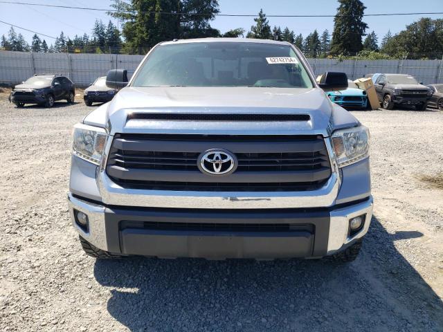 5TFUM5F13EX050389 - 2014 TOYOTA TUNDRA DOUBLE CAB SR/SR5 GRAY photo 5