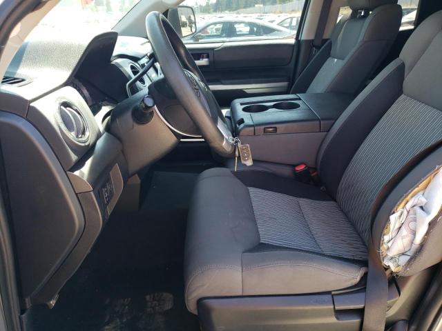 5TFUM5F13EX050389 - 2014 TOYOTA TUNDRA DOUBLE CAB SR/SR5 GRAY photo 7