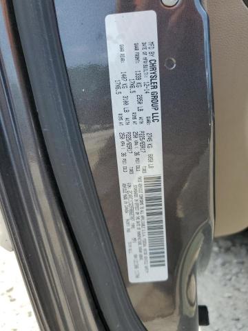 2C4RC1CG2FR662707 - 2015 CHRYSLER TOWN & COU TOURING L CHARCOAL photo 13