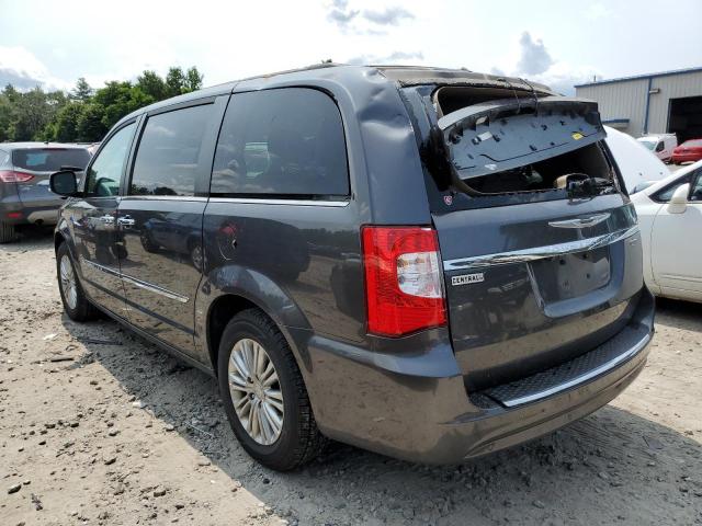2C4RC1CG2FR662707 - 2015 CHRYSLER TOWN & COU TOURING L CHARCOAL photo 2