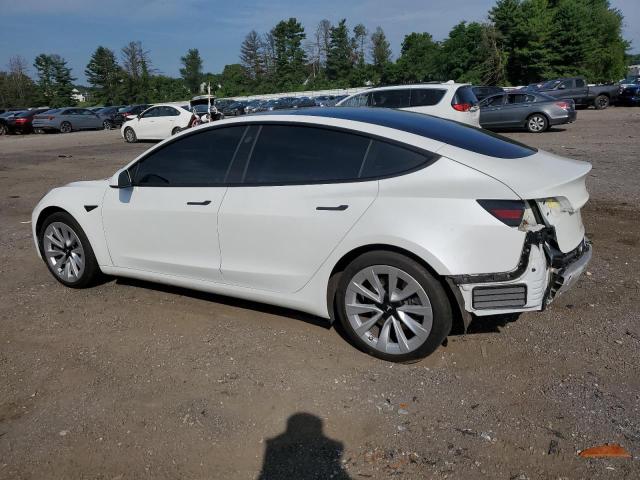 5YJ3E1EA4MF098592 - 2021 TESLA MODEL 3 白色 照片 2