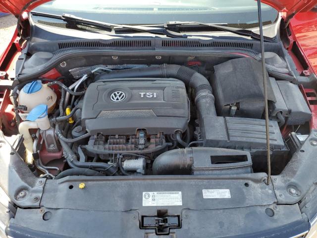 3VW5S7AJ1EM223844 - 2014 VOLKSWAGEN JETTA GLI RED photo 11