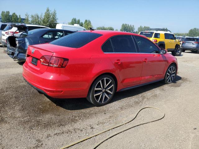 3VW5S7AJ1EM223844 - 2014 VOLKSWAGEN JETTA GLI RED photo 3