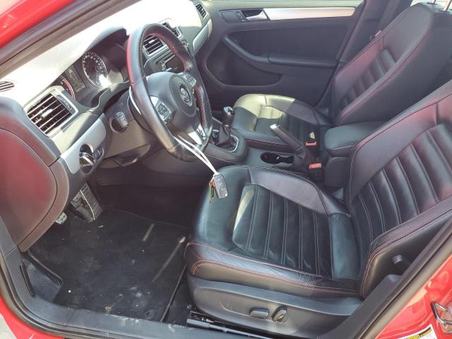 3VW5S7AJ1EM223844 - 2014 VOLKSWAGEN JETTA GLI RED photo 7