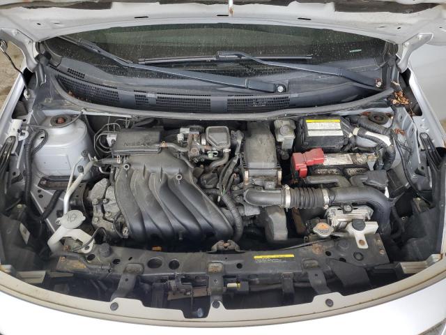 3N1CN7AP2GL826187 - 2016 NISSAN VERSA S SILVER photo 11