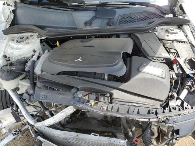 WDDSJ4GB2EN113291 - 2014 MERCEDES-BENZ CLA 250 4MATIC WHITE photo 11