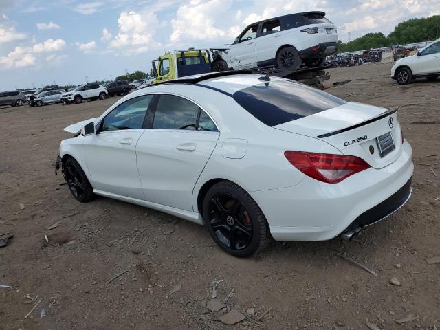 WDDSJ4GB2EN113291 - 2014 MERCEDES-BENZ CLA 250 4MATIC WHITE photo 2