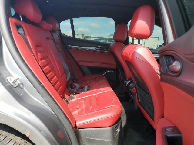 ZASPAKBN6M7D02820 - 2021 ALFA ROMEO STELVIO TI GRAY photo 11