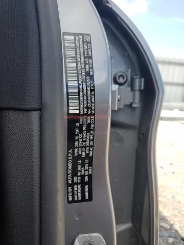 ZASPAKBN6M7D02820 - 2021 ALFA ROMEO STELVIO TI GRAY photo 13