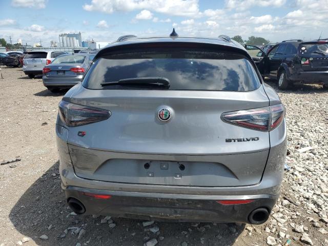 ZASPAKBN6M7D02820 - 2021 ALFA ROMEO STELVIO TI GRAY photo 6