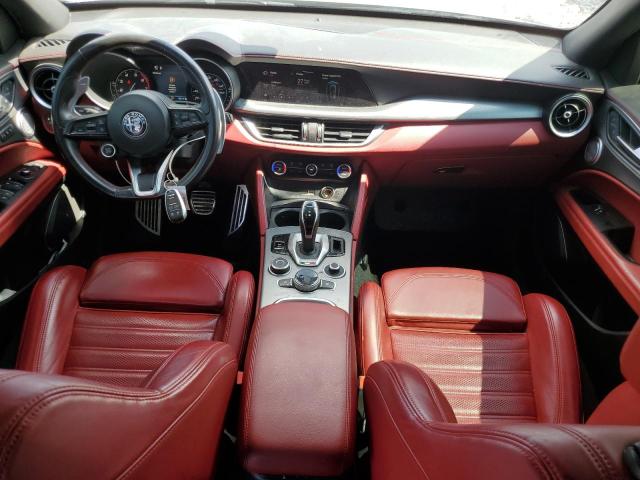 ZASPAKBN6M7D02820 - 2021 ALFA ROMEO STELVIO TI GRAY photo 8