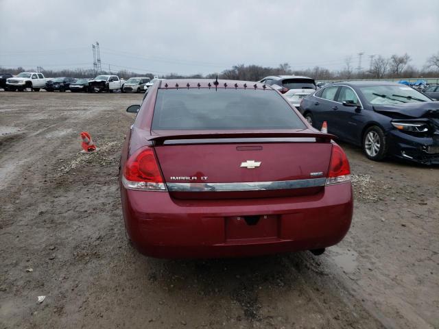 2G1WT57K491119718 - 2009 CHEVROLET IMPALA 1LT MAROON photo 6