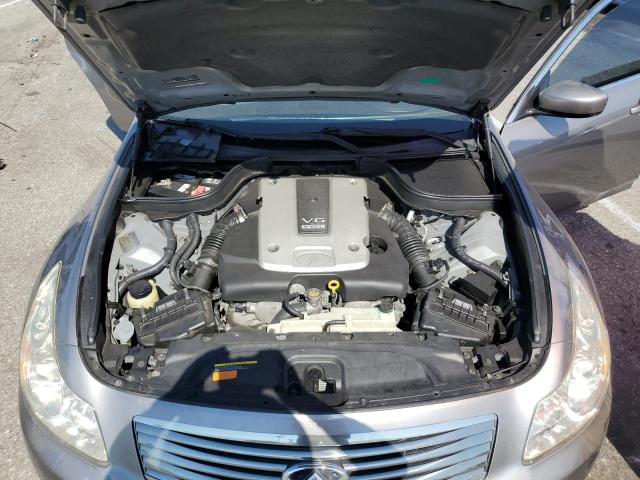 JNKCV61E99M305934 - 2009 INFINITI G37 BASE SILVER photo 11