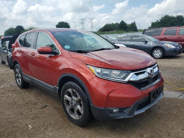 2HKRW2H53KH616038 - 2019 HONDA CR-V EX RED photo 4