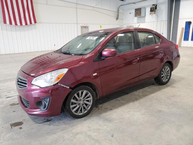 ML32F3FJ3JHF11249 - 2018 MITSUBISHI MIRAGE G4 ES MAROON photo 1