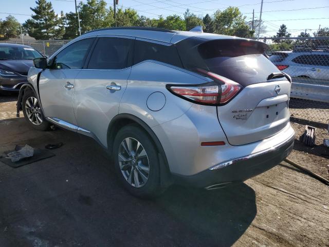 5N1AZ2MHXHN127967 - 2017 NISSAN MURANO S SILVER photo 2