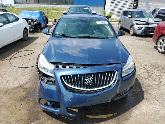 W04GN5EC4B1142780 - 2011 BUICK REGAL CXL BLUE photo 5