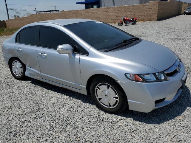 JHMFA36289S003858 - 2009 HONDA CIVIC HYBRID SILVER photo 4