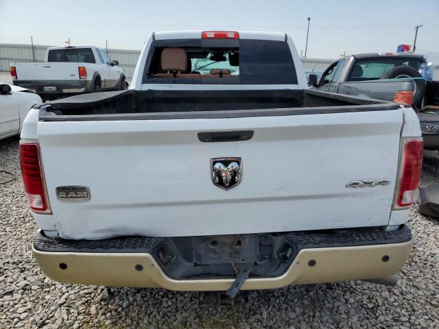 3C6UR5GL8FG574099 - 2015 RAM 2500 LONGHORN WHITE photo 6