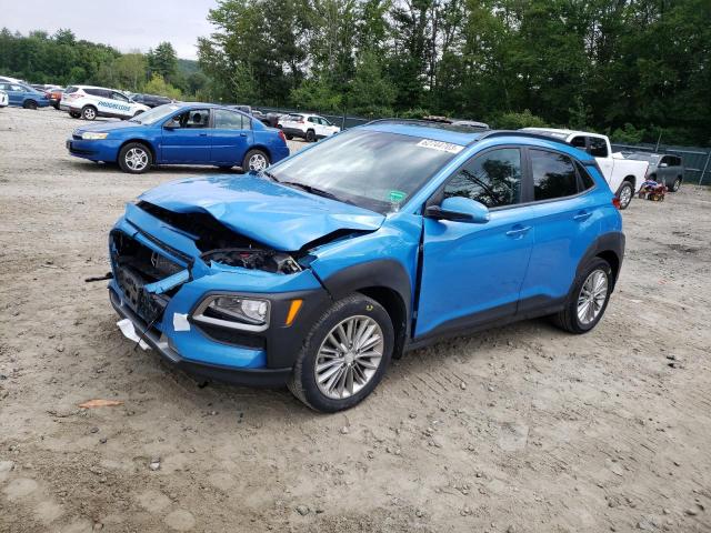 KM8K6CAA1MU621418 - 2021 HYUNDAI KONA SEL PLUS BLUE photo 1