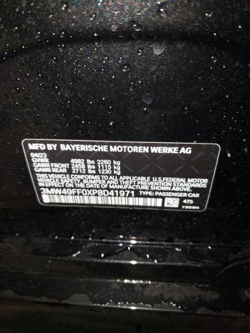3MW49FF0XP8D41971 - 2023 BMW M340XI BLACK photo 12