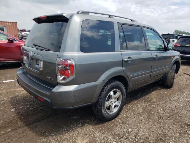 5FNYF18758B031962 - 2008 HONDA PILOT EXL GRAY photo 3