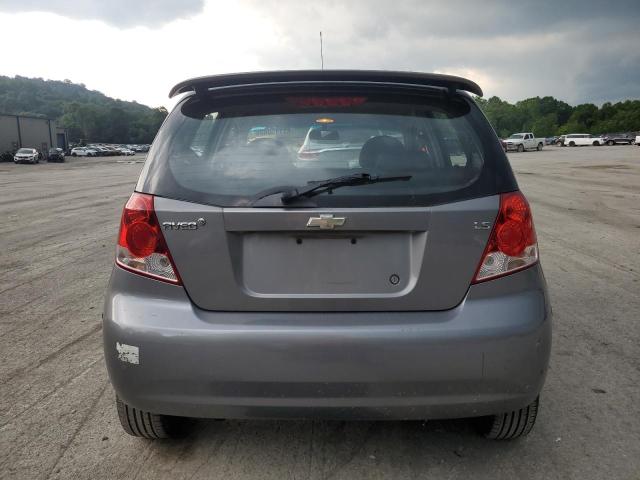 KL1TD66668B250317 - 2008 CHEVROLET AVEO BASE Boz foto 6