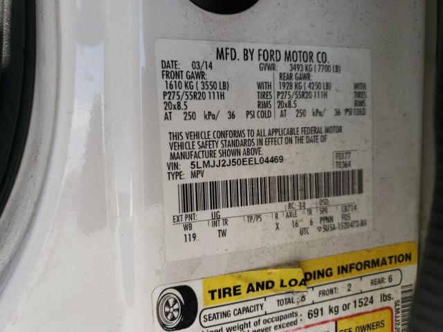 5LMJJ2J50EEL04469 - 2014 LINCOLN NAVIGATOR Ağ foto 13