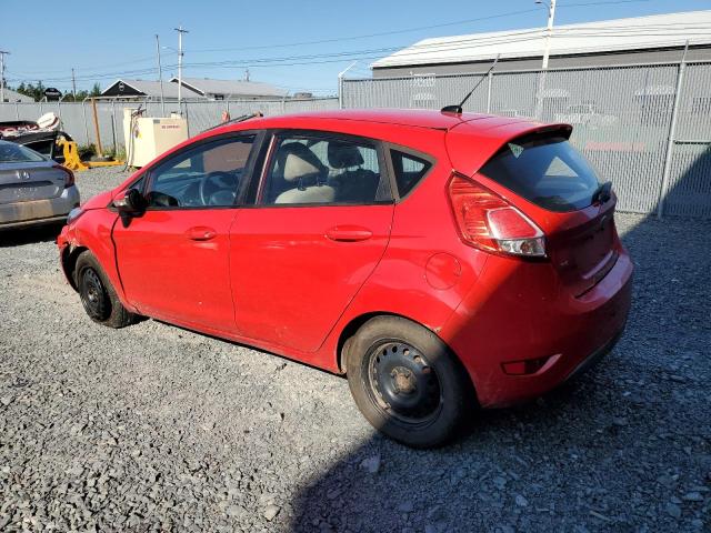 3FADP4EJ8EM105725 - 2014 FORD FIESTA SE RED photo 2