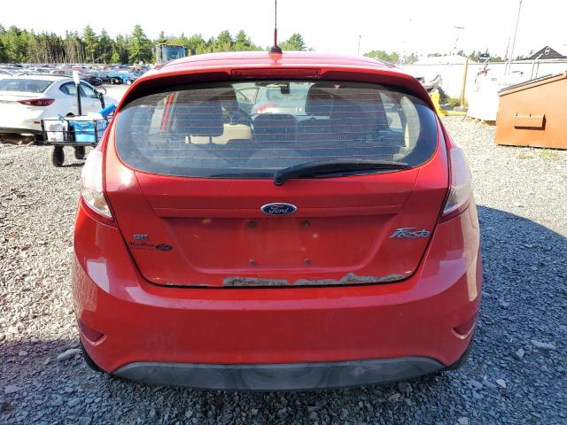 3FADP4EJ8EM105725 - 2014 FORD FIESTA SE RED photo 6