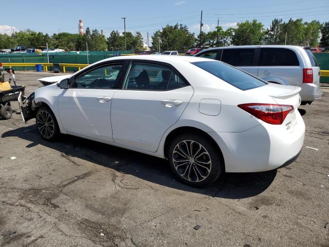 2T1BURHE5GC538551 - 2016 TOYOTA COROLLA L WHITE photo 2