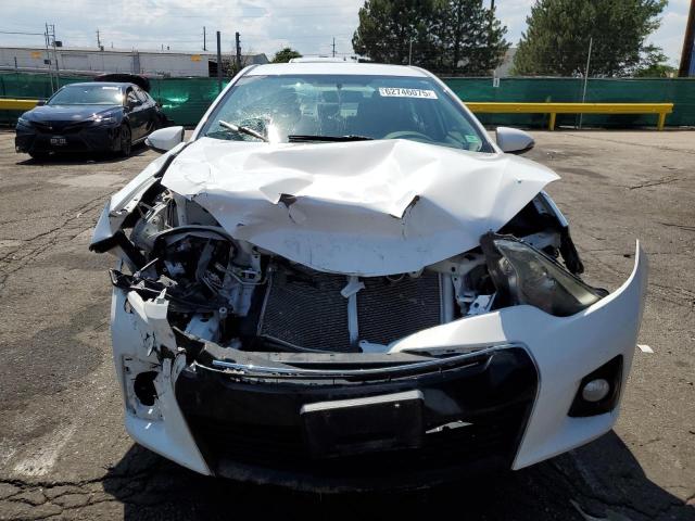 2T1BURHE5GC538551 - 2016 TOYOTA COROLLA L WHITE photo 5