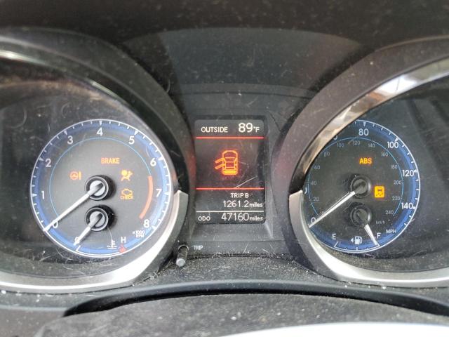 2T1BURHE5GC538551 - 2016 TOYOTA COROLLA L WHITE photo 9