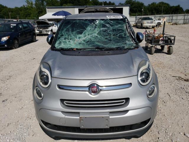 ZFBCFACH0EZ012738 - 2014 FIAT 500L LOUNGE SILVER photo 5