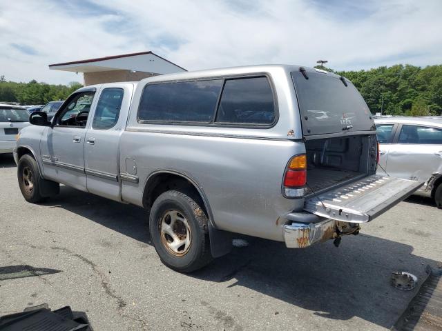 5TBBT44132S262579 - 2002 TOYOTA TUNDRA ACCESS CAB SILVER photo 2