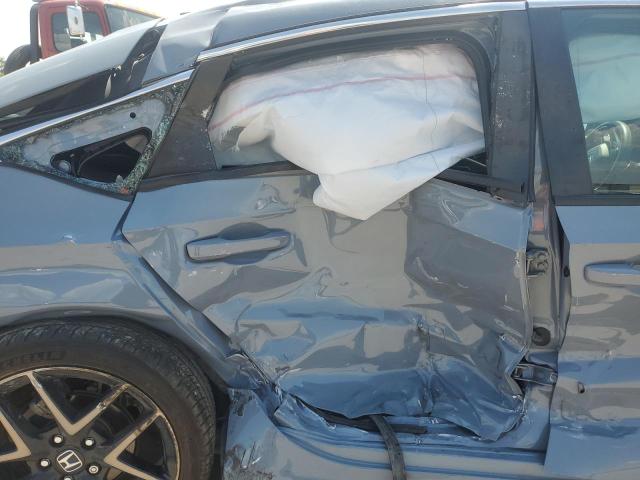 19XFL1H88NE004992 - 2022 HONDA CIVIC SPORT TOURING ნაცრისფერი ფოტო 10