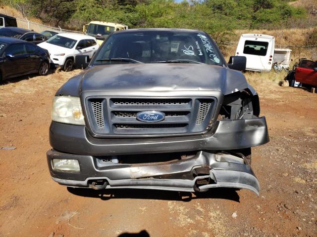 1FTPX14554NA49466 - 2004 FORD F150 CHARCOAL photo 5