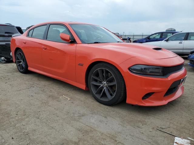 2C3CDXGJ4JH328998 - 2018 DODGE CHARGER R/T 392 ORANGE photo 4