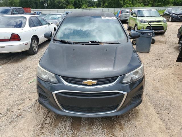 1G1JB5SH1H4145141 - 2017 CHEVROLET SONIC LS GRAY photo 5