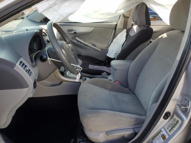 1NXBU4EE9AZ374573 - 2010 TOYOTA COROLLA BASE Silber Foto 7